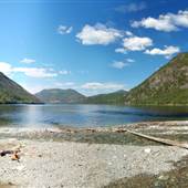 Dunn Lake & Former Fishing Cabins