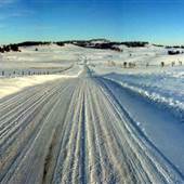 *Rose Hill Road West (Gravel)  thru Grasslands WINTER