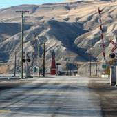Highway 97C - Ashcroft NE Train Crossing & Signal Arm