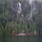 Great Central Lake Water Fall