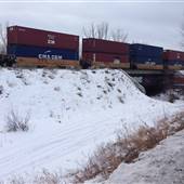 Tranquille River and CNR Train Tunnel