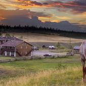 Big Bar Guest Ranch w/ Cabins, TeePees, Lake, Barn & Other Amenities