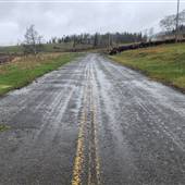 Meadow Creek Road formerly Highway 97D on Mullin Ranch