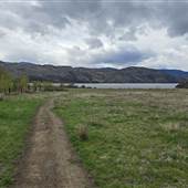 Tranquille Property - Cooney Bay Private Beach on Kamloops Lake - Fields and Lookout
