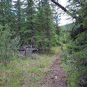 Billie Louie Lake and Trail by Big Bar Guest Ranch