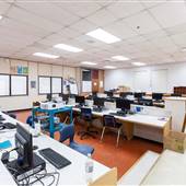 Westsyde Secondary 09 -  South Hall Computer Labs & Large Locker Area