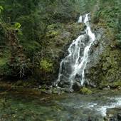 Qualicum River Waterfall