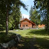 Ingvartsen K Log House - Along Leoni Creek