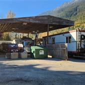Weird Woods Abandon Gas Station
