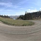 Tranquille Criss Creek Road at Frederick Road Switchback