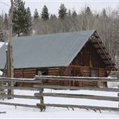 Otter Creek Cow Camp Barn & Corral WINTER & SPRING