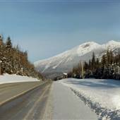 Highway 5 Blue River North to Albreda WINTER