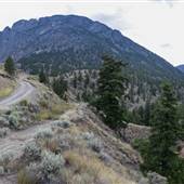 Murray Creek Road overlooking Thompson River & Murray Creek Falls Canyon