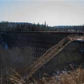 Pouce Coupe Wooden Train Bridge