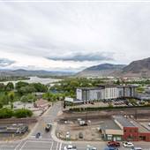 Kamloops Rooftop POV Riverside Park & Downtown Buildings Roofs
