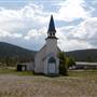 Lower Nicola Indian Band Reserve Church - Blue Roof - EXT ONLY