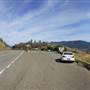 Highway 1 Kamloops Lake Rest Stop Summer and Winter