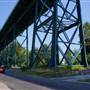 Under Lions Gate Bridge