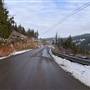 Campbell Creek Road WINTER - with old car on side