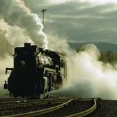 STEAM TRAIN KVR ( Summerland )
