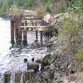 Coleman Creek Log Dump