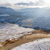 Ashcroft Indian Band Plateaus with Model WINTER Dec 2021