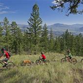 Bicycling Around Hills Of Kamloops
