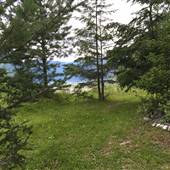 Adams Lake  Brennan Creek Clearing & Schoolhouse 35 km southend