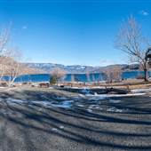 Steelhead Provincial Park on Kamloops Lake - Winter