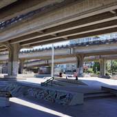 Under Georgia and Dunsmuir Viaducts