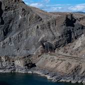 Ashcroft Ranch Thompson River Canyon and CNR & CPR Tracks and Tunnel