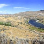 *Ashcroft Indian Band 106a Desert along Thompson River South End Top & Bottom