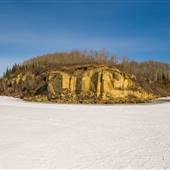 Charlie Lake Rock Face2