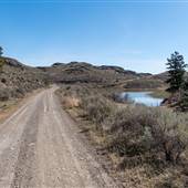 Deer Drive Plowe Road - Deer Road Entrance to Kamloops Lake