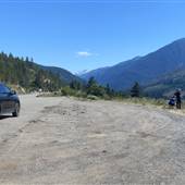 Highway 1 Gravel Pull-out Overlooking Fraser River