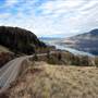 Highway 1 along Kamloops Lake