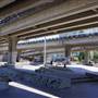 Under Georgia and Dunsmuir Viaducts