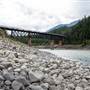 Lytton - Walking Bridge and Beach at River Drive