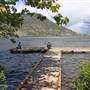 Highway 5A Kamloops-Merritt 106c - Rest Area, Pull-out and Dock at Nicola Lake