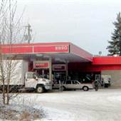 Esso Gas Station and A&W Restaurant