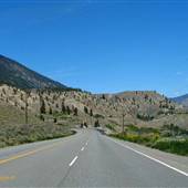 Highway 1 Spences Bridge to Cache Creek along Thompson River