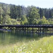 Adams Lake at Adams River - Toops Way DECOMMISSIONED