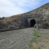 Train Tunnel and CPR Tracks