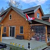 Ladysmith Log Home