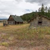 Rannie Pit Road 01 Log Cabin Homestead & Bunker
