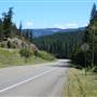 Highway 97C Winding Road from Monte Lake South through Westwold Farmland