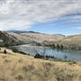 CNR & CPR Train Tracks Kamloops Lake at Thompson River near Steelhead Park
