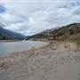 Lytton Overview - Beach at Fraser and Thompson River Confluence