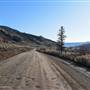 Deadman Vidette Road at Skeetchestn Indian Reserve