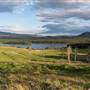 Arnold Ranch Entrance through Grasslands by Campbell Lake